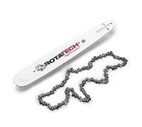 Barra di guida per motosega Rotatech da 38,1 cm, per Husqvarna 133, 136, 137, 140, 141, 142, 154, 234, 235, 238, 240, 242, 246, 254, 257, 261, 340, 345 & 346