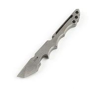 Barra di leva in titanio EDC Multi Tool con apribottiglie, apribottiglie, funzione clip (grigio)