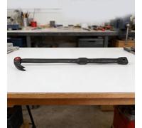 Barra di leva regolabile in acciaio al cromo vanadio, 45,7 cm, progettata per la rimozione dei talloni dei pneumatici, la manutenzione automobilistica e le applicazioni industriali leggere