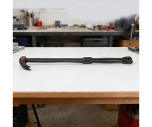 Barra di leva regolabile in acciaio al cromo vanadio, 45,7 cm, progettata per la rimozione dei talloni dei pneumatici, la manutenzione automobilistica e le applicazioni industriali leggere