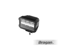 Barra Di Luce LED Doppia Riga Da 4,4" Con Funzione Di Luce Di Parcheggio DRL