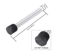 Barra Di Magnesio Anodo Per Scaldacqua RV Atwood 2 Pezzi 1/2 Pollice