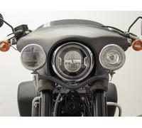 Barra di montaggio faretti aggiuntivi LH per HD Softail Sport Glide nero
