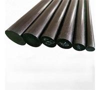 Barra di nylon 1pc Lunghezza 500mm PA6 Bastone in poliammide nero Aste in puro nylon Diametro 20-55mm Resistente all'usura