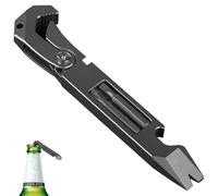 Barra Di Porco In Titanio Strumento Portatile Pry Bar Resistente Alla Ruggine Titanium Carry-on Pocket Crowbar Cacciavite Chiavi Cassette Degli Attrezzi Apribottiglie Apr