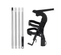 Barra di prolunga per vernice spray, regolabile con angolo, adattatore di collegamento con telescopica per il trattamento di recinzione, rivestimento del soffitto, della porta