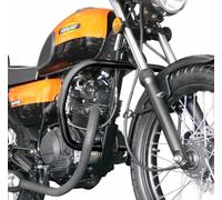 Barra Di Protezione Crash Bar Protegge Carter NERO Per HANWAY RAW 125