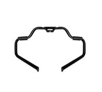 Barra di protezione motore cromata per moto adatta per Harley Softail Breakout Fat Boy Heritage FLSB FXBB FLSL FLDE 2018-24 Motociclette protezioni motore Piastra Paramotore(Black Engne Guard)