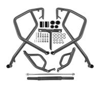 Barra di protezione Paraurti Paramotore Per Telaio, Protezione Anticaduta Per Ducati DesertX 2022 2023 2024, Barra Di Superiore E Inferiore Per Moto, Compatibile Con Parti Antiurto(Black)