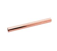 Barra di rame massiccio da 50 cm - Barra rotonda versatile for lavori fai da te, diametro 0,8-1,8 cm, metallo resistente for lavori artigianali(2x500mm)