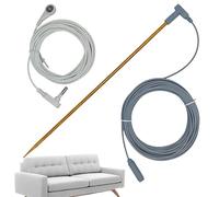 Barra di Rame per Messa a Terra,Antenna portatile per generatore - Kit Picchetto di Terra per Generatore,per Recinzione Piscina Acquario Impianto Elettrico