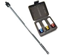 Barra di rottura 1/2" Drive 24" più 3 prese metriche per dadi ruota in lega 1...
