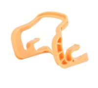 Barra di sicurezza anti -collisione protettiva per protezione del paraurti drone per accessori per fotocamere per droni neo ad alta resistenza in plastica leggera 2g snap rapido (Arancia)