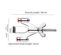 Barra di sicurezza bloccaporta portatile con aste di bilanciamento regolabili pe