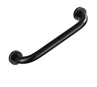 Barra di sicurezza for bagno 30/40/50 cm, corrimano for WC in ottone bronzo antico, supporto di sicurezza for doccia, maniglia EL89(Black-30cm)