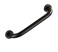 Barra di sicurezza for bagno 30/40/50 cm, corrimano for WC in ottone bronzo antico, supporto di sicurezza for doccia, maniglia EL89(Black-40cm)