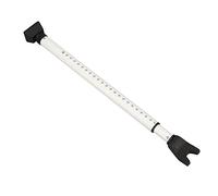 Barra di Sicurezza per Porta Regolabile Barra di Sicurezza per Porta in Acciaio Legato Universale Facile da Usare con Base Antiscivolo per la Sopravvivenza di Emergenza