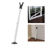Barra di sicurezza per porta, resistente, barra di sicurezza per porte scorrevoli, regolabili, fermaporta di sicurezza per patio, finestra, porta d'ingresso, appartamento, casa, camera d'albergo