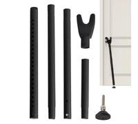 Barra di sicurezza per porta scorrevole, barra di sicurezza per tappi porta | Barra di sicurezza antifurto pesante - Appartamento deve avere nantis, di ferro regolabile per la casa APPARTEM