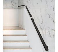 Barra di sostegno in acciaio inox per scale, moderna barra di sostegno da parete per interni ed esterni, supporto di sicurezza da 0,3 m a 6,1 m di lunghezza, design resistente ed elegante