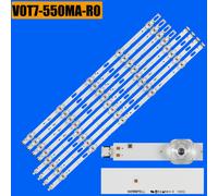 Barra di striscia di retroilluminazione a LED per UE55AU7175U UE55AU7100U UE55AU7110K UE55AU7170U UN55AU7000F UE55AU7105K UE55AU7100K CY-BA055HGHR4V