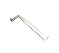 Barra di supporto per porta della doccia Asta Per Barra Di Supporto Per Porta Doccia In Acciaio Inossidabile 40/60/80/100 Cm, Staffa Per Braccio Per Porta In Vetro Senza Telaio(Silver,L40cm/15.7in)