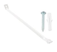 Barra di supporto per scaffali metallici, staffe di montaggio per scaffali metallici, staffe di montaggio anti-goccia, include vite di espansione, per camper