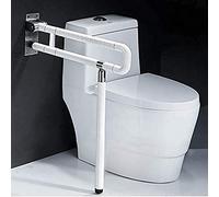 Barra di supporto pieghevole di sicurezza per bagno, maniglioni per disabili con gamba, corrimano WC doccia supporto per anziani, disabili, incinte