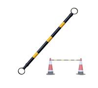 Barra di traffico retrattile in PVC | Confezioni multiple multicolori che contrassegnano i parcheggi dei siti stradali(Yellow and Black,1pc)