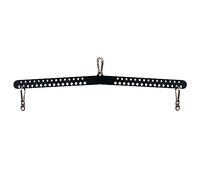 Barra di trazione LAT multi-grip per palestra domestica fitness, piastra di allargamento LAT pulldown per sistema di puleggia, cavo doppio a singolo attacco maniglia per esercizi (barra multi foro 2)