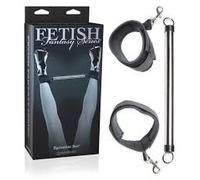 Barra divaricatrice bondage tubo 26 cm cavigliere sistema blocco BDSM fetish kit
