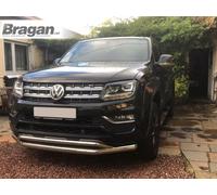 Barra Doppio Spoiler Per Volkswagen Amarok 2016-2023 4x4 Inox 304