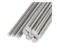 Barra e perni completamente filettati, M2 M2.5 M3 M4 DIN975 304 Acciaio inossidabile Barra completamente s Perni a vite Barra a vite Filo asta a vite Lunghezza 16 mm 500 mm(M3x180mm)