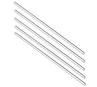 Barra estrusa in PMMA di acrilico trasparente tondo da 5 pezzi, diametro 5/6/8 mm, lunghezza 0,2 m/8 mm * 0,2 mm(5Mm*0.2M)