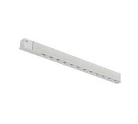 Barra Faretto Led lineare da binario magnetico 16mm Hallway 12W bianco 28cm Bianco caldo 3000K M LEDME