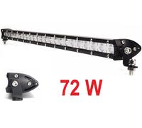 Barra Faro CREE supplementare LED Auto Suv Camper Camion 65cm 72W luci 12V 24V
