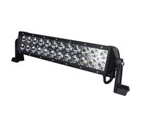 BARRA FARO LUCE LED 72W SUPPORTI 12V SUV AUTO PARAURTI O DA CASA ORIENTABILI