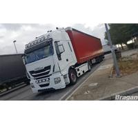 Barra Faro Spot Da Tetto Per Iveco Stralis Cube + Chrome 63mm SUS 304