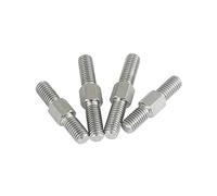 Barra filettata a doppia estremità M5 M6 M8 - Bulloni prigionieri con filettatura sinistra e destra in acciaio inox 304 for un uso versatile(M8x100mm 2pcs)