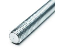 barra FILETTATA acciaio ZINCATO lunga 1 metro, Barra Filettata Misure Varie - Resistente Corrosione e Ruggine per Fissaggi Edilizia Meccanica Idraulica Fai da Te. (M8 X 1000 mm)
