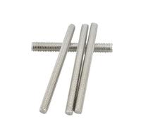 Barra filettata Barra filettata completamente metrica in acciaio inossidabile 304, bulloni a barra filettati, barre di fissaggio con lunghezza perno(4Pcs,100MM_M4)