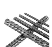 Barra Filettata Bullone in titanio puro M3 M4 M5 M6 M8 M10 M12 M14 M16 M18 M20 M22 M24 Asta con barra filettata metrica completa(M24x1000mm 10pcs)