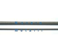 Barra Filettata grezza M12x1,5 passo fine resistenza 4.8 lunghezza 1 metro