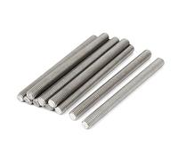Barra filettata in acciaio inossidabile, Elementi di fissaggio for asta completamente filettati M2.5 304 da 10 pezzi(M2.5x25mm)
