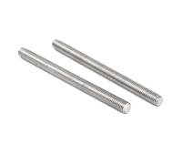 Barra filettata in acciaio inossidabile, Elementi di fissaggio for tasselli for asta completamente filettati M22 in acciaio inossidabile 304 da 2 pezzi(M22x80mm)