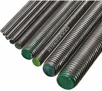 BARRA FILETTATA IN ACCIAIO INOX A2 M2 M3 M4 M5 M6 M8 M10 ASTA TIRANTE 1METRO