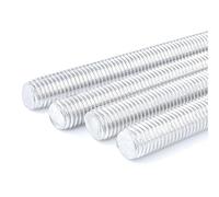 Barra filettata in alluminio 6061 Barra filettata completa M5 M6 M8 M10 M12 M14 M16 Lunghezza 40 mm - 200 mm (Color : M8x200(2pcs))