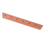 Barra filettata in rame Teknomega 12x4 mm M5 P18 1 metro BRF1000