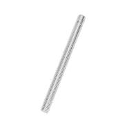 Barra filettata M8 da 10 pezzi, barra filettata M8 * 100 mm Barra filettata M8, molto tempo da utilizzare per la lavorazione del legno Slot scorrevole 30/45