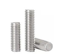 Barra filettata su tutta la lunghezza Aste metriche M6 completamente filettate Acciaio inossidabile 304 Dimensioni multiple 16-500mm 2-20 pezzi(M6x110mm 10pcs)